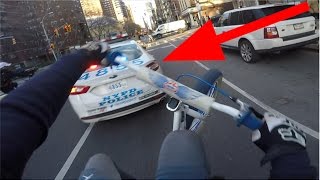 SUICIDE SWERVING NYPD POLICE CARS [upl. by Elison]