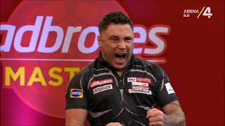 5 Gerwyn Price vs Mervyn King 2021 Ladbrokes Masters 20210131 Elődöntő Semifinal [upl. by Alix]