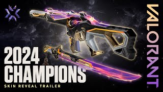 Champions 2024 Skin Reveal Trailer  VALORANT [upl. by Othello551]