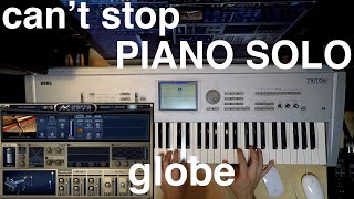 【弾いてみた】cant stop PIANO SOLO【globe】 [upl. by Kannav483]