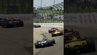 RACE CAR NOISES INTENSIFY 📶 indycar racing iowa iowaspeedway shorts [upl. by Pineda445]