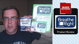 REVIEW  NEW Breathe Right Strips [upl. by Illa]