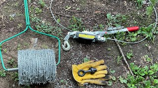 Speedco barbed wire puller how it works [upl. by Wallace53]