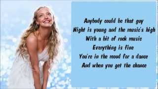 Mamma Mia  Dancing Queen Karaoke Instrumental with lyrics [upl. by Lledraw598]