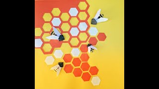 Panal de Abejas Origami [upl. by Aura522]