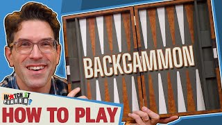 How To Play Backgammon Correctly  A Full Tutorial [upl. by Trillbee]