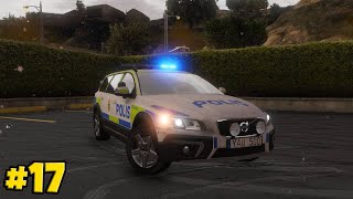 SVENSK POLISPATRULL  JAGAR STULET BYGARBETSFORDON  GTA 5 LSPDFR [upl. by Orna831]