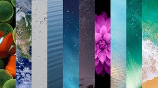 Every Flagship iPhone Wallpaper [upl. by Ocirderf]