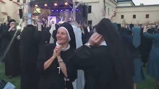 Nuns Dancing Techno Sunday Service [upl. by Ataymik]