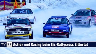 MOTOR TV22 Action und Racing beim EisRallycross im Zillertal 2024 [upl. by Odom]