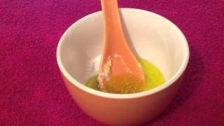 Faire un gommage pour les mains  Recette gomage mains [upl. by Atirat]