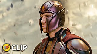 Magneto Destroying the World Scene  XMen Apocalypse 2016 Movie Clip HD 4K [upl. by Sidonie]