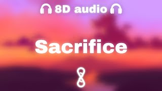 The Weeknd  Sacrifice Lyrics  8D Audio 🎧 [upl. by Fablan293]