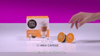 Latte Macchiato Bereiden  Dolce Gusto® Piccolo Koffiemachine [upl. by Toback]