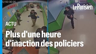 Tuerie dUvalde  des images inédites montrent linaction de la police durant plus dune heure [upl. by Steiner]