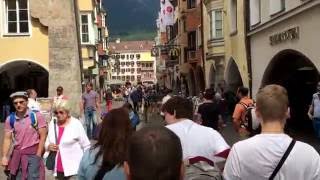 Österreich Tirol Innsbruck Goldenes Dachl Urlaub Sommer 2016 Folge 1 [upl. by Cavallaro]