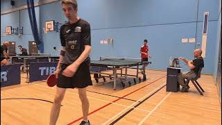 Lee McHugh 835 vs Max Gonpot 668  Senior British League Div B3 [upl. by Vtehsta]