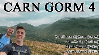 Carn Gorm 4 Easy 4 Munros in One Day [upl. by Atikehs]