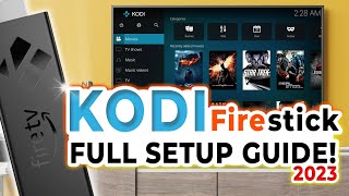 Complete KODI setup guide for FIRESTICK 2023 [upl. by Amekahs]