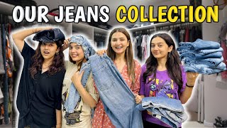 Jeans sy sab ki petai hwi  100 jeans collection  Hira Faisal  Sistrology [upl. by English799]