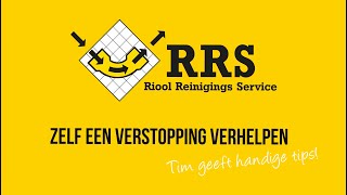 Zelf riool ontstoppen Tim geeft handige tips om uw riool zelf te ontstoppen [upl. by Novat708]