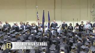 Gaffney High School Graduation 2015 [upl. by Loziram]