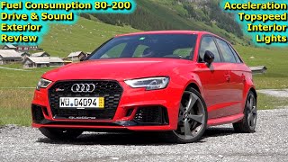 2020 Audi RS3 Sportback 400 PS TEST DRIVE [upl. by Jock767]