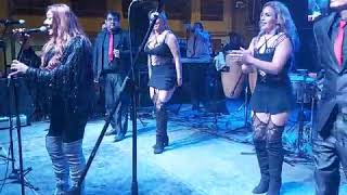 Jazmin La Tumbadora y Falconi Jr La Orquesta junto a ExposhowProducciones [upl. by Loss95]