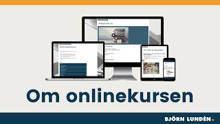 Om onlinekursen Bokslut och årsredovisning I [upl. by Monjan]