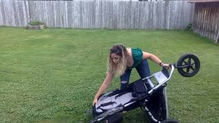 Mountain Buggy Urban Jungle Stroller blogger review [upl. by Chastain]