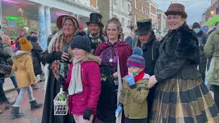 Rochester Dickensian Christmas Festival 2021 Rochester  Charles Dickens  England  Christmas 2021 [upl. by Licec]