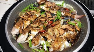 Healthy and Delicious Steamed Bisugo Fish [upl. by Runstadler208]