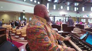 Glory To The Highest  GMS COGIC Easter Sunday  33124  Dan quotSpiffyquot Neuman on organ [upl. by Ytoc]