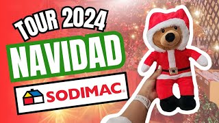 ✨️TOUR NAVIDAD SODIMAC 2024🎄 DECORACIÓN MENAJE Y MÁS  Mamá de Compras [upl. by Sherl464]