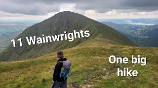 11 Wainwrights the Kentmere Horseshoe ⛰️ [upl. by Poland]