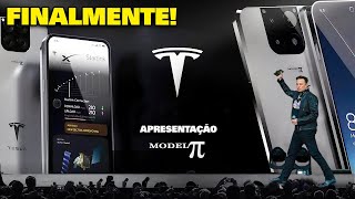 CHEGA AO MERCADO Elon Musk ANUNCIA o Lançamento do Telefone Tesla Nesta DATA Elon Musk Dublado [upl. by Anihpled]