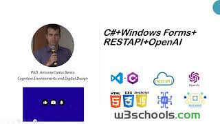 C con Windows Forms GUI con REST para OpenAI [upl. by Erdnassac]