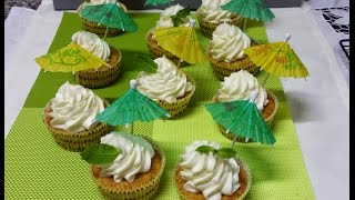 Cupcakes de mojito  TUTORIAL [upl. by Aneladgam]