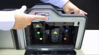 FARGO HDP5000 How to clean your card printer [upl. by Egap684]