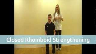 Closed Rhomboid Strengthening [upl. by Nila]