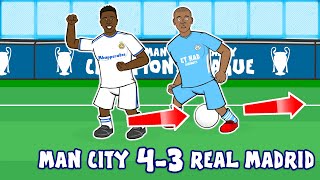 43 Man City vs Real Madrid Champions League 22 Goals Highlights De Bruyne Vinicius Foden Benzema [upl. by Leahcimdivad]