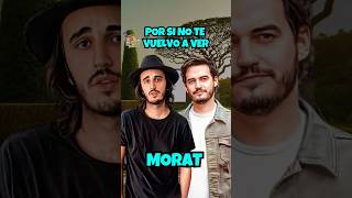 Morat  Por Si No Te Vuelvo A Ver Letra  Lyrics shorts [upl. by Sorci]