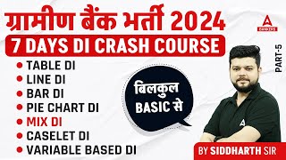 7 Days DI Crash Course  Gramin Bank Vacancy 2024  Quants By Siddharth Srivastava 5 [upl. by Kemeny]