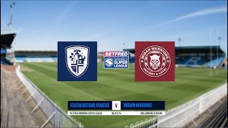 LIVE WSL  Featherstone v Wigan 06072024 [upl. by Hasseman736]