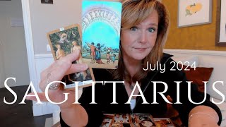 SAGITTARIUS  SUDDEN AWAKENING Brings Spiritual Togetherness  July 2024 Zodiac Tarot Reading [upl. by Skipp601]