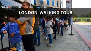 Edgeware road walking tour  Marylebone London walk  England [upl. by Adnoek]