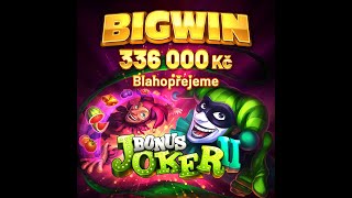 53 free spinů na Bonus Joker II přineslo výhru 336 tisíc [upl. by Aduh651]