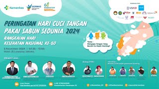 Peringatan Hari Cuci Tangan Pakai Sabun Sedunia 2024 [upl. by Amikan69]