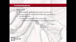 Indications and Contraindications for Lumbar Puncture [upl. by Ilyk]