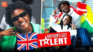 Afronita amp Talented kids winner Abigail makes history on Britains Got Talent [upl. by Idnarb114]